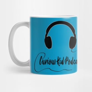 Curious Kid Headphone Logo Mug